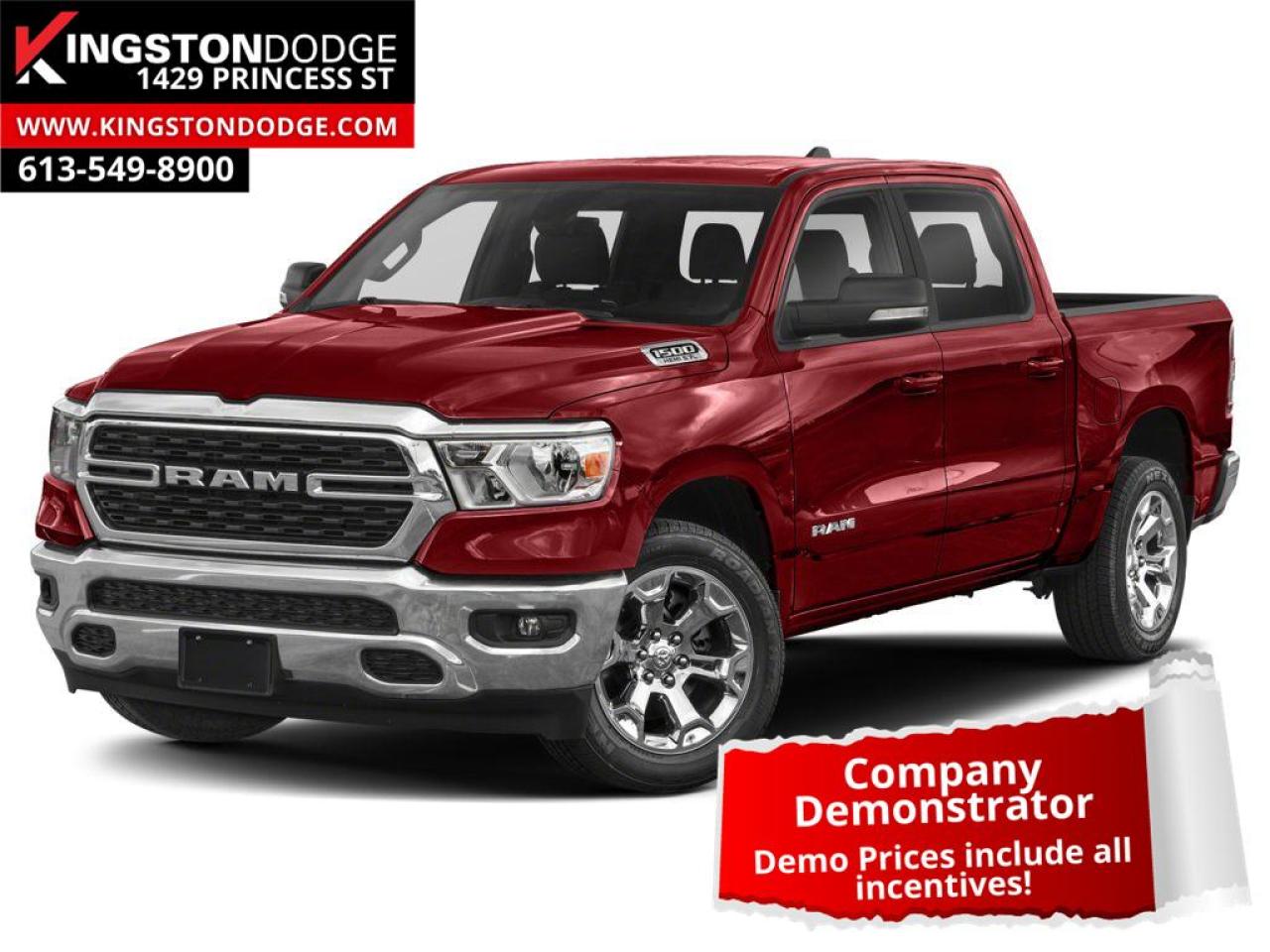 Used 2022 RAM 1500 Big Horn BIG HORN | DEMO | NAVIGATION | ALPINE AUDIO for sale in Kingston, ON