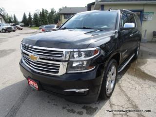 Used 2020 Chevrolet Suburban LOADED PREMIER-MODEL 7 PASSENGER 5.3L - V8.. 4X4.. CAPTAINS.. 3RD ROW.. NAVIGATION.. SUNROOF.. LEATHER.. HEATED/AC SEATS.. BACK-UP CAMERA.. for sale in Bradford, ON