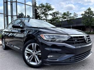 Used 2019 Volkswagen Jetta R-LINE MANUAL|SUNROOF|LEATHER|ALLOYS|HEATED SEATS|REARVIEW for sale in Brampton, ON