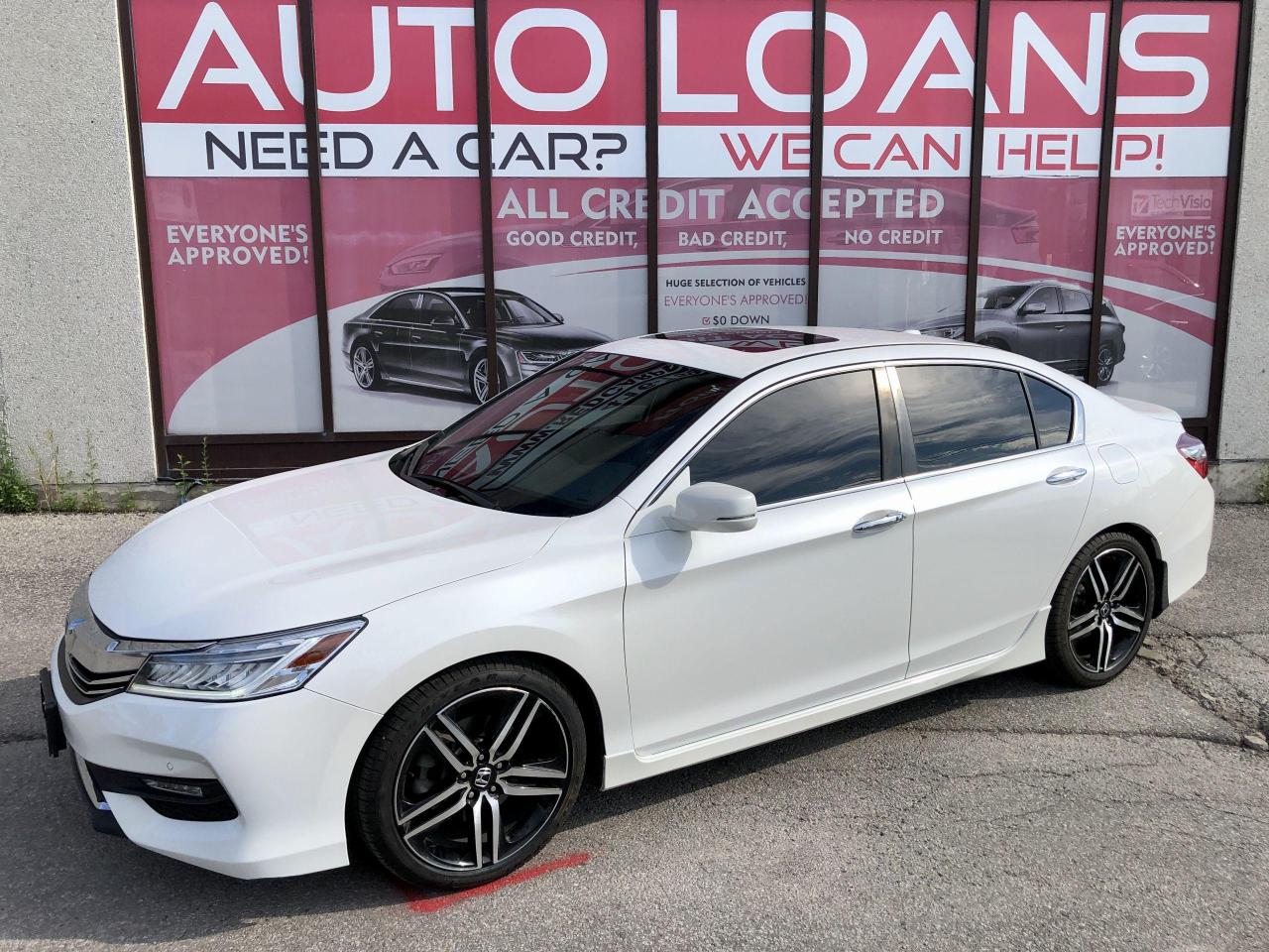 Used 2016 Honda Accord TOURING-ALL CREDIT ACCEPTED for sale in Toronto, ON