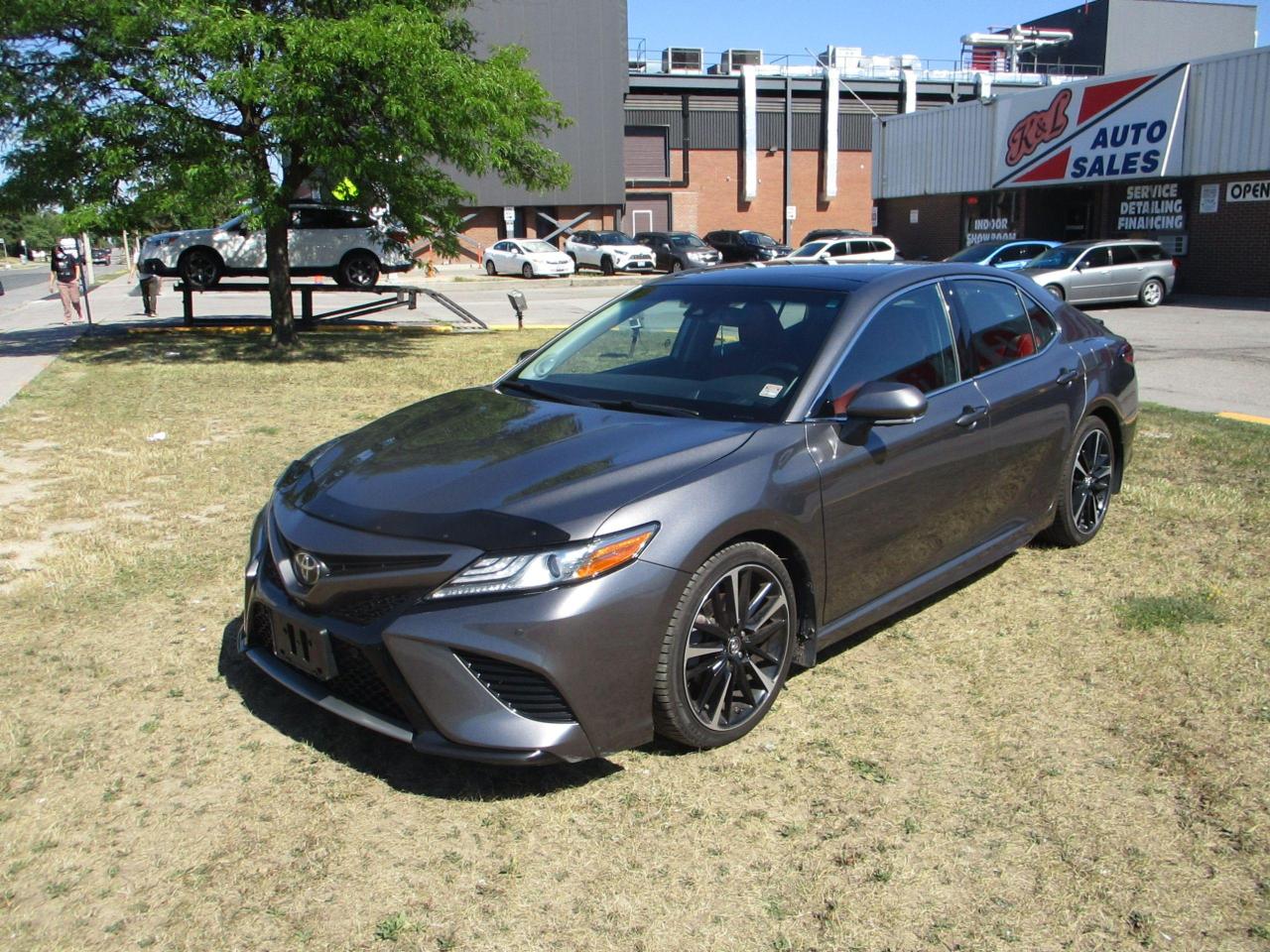 2018 Toyota Camry XSE ~ V6 ~ RED LEATHER ~ PANO ROOF ~ 360 CAMERA - Photo #1