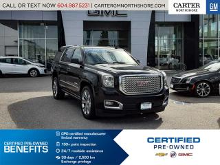 Used 2015 GMC Yukon Denali NAVIGATION - MOONROOF - DVD PKG for sale in North Vancouver, BC