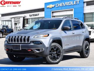 Used 2016 Jeep Cherokee Trailhawk/ LEATHER / MOONROOF / LOW KM'S / NAVI / for sale in Brampton, ON