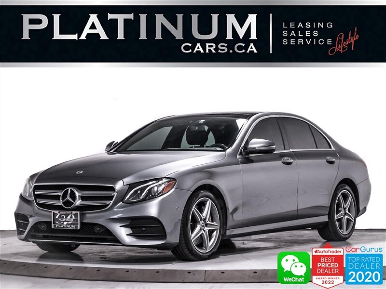 Used 2018 Mercedes-Benz E-Class E400 4MATIC, NAV, CAM, BURMESTER, HEATED SEATS for sale in Toronto, ON