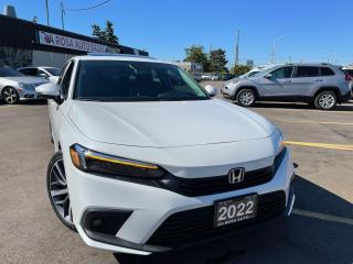 Used 2022 Honda Civic Touring AUTO NO ACCIDENT LOADED GPS LEATHER ROOF for sale in Oakville, ON