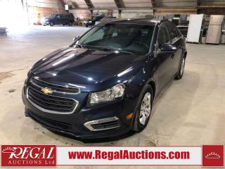Used 2016 Chevrolet Cruze LT for sale in Calgary, AB