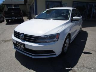Used 2016 Volkswagen Jetta FUEL EFFICIENT TSI-EDITION 5 PASSENGER 1.4L - DOHC.. HEATED SEATS.. BACK-UP CAMERA.. BLUETOOTH SYSTEM.. KEYLESS ENTRY.. for sale in Bradford, ON