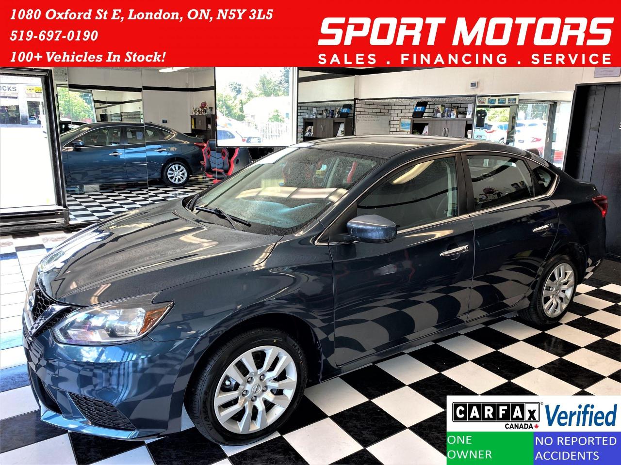 Used 2018 Nissan Sentra SV+New Tires & Brakes+Camera+A/C+Clean Carfax for sale in London, ON