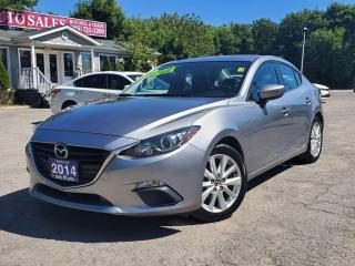<p><span style=font-family: Segoe UI, sans-serif; font-size: 18px;>VERY SHARP LOOKING GREY MAZDA SEDAN W/ VERY LOW MILEAGE, EQUIPPED W/ THE VERY FUEL EFFICIENT 4 CYLINDER 2.0L SKY-ACTIVE ENGINE, LOADED W/ REAR-VIEW CAMERA, BLUETOOTH CONNECTION, KEYLESS ENTRY, PUSH BUTTON START, AIR CONDITIONING, CRUISE CONTROL, WARRANTY AND MUCH  MORE!*** FREE RUST-PROOF PACKAGE FOR A LIMITED TIME ONLY *** This vehicle comes certified with all-in pricing excluding HST tax and licensing. Also included is a complimentary 36 days complete coverage safety and powertrain warranty, and one year limited powertrain warranty. Please visit our website at bossauto.ca today!</span></p>