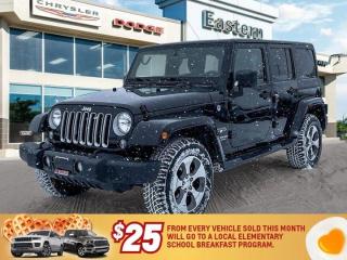 Used 2017 Jeep Wrangler Unlimited Sahara | Removable Hard Top | for sale in Winnipeg, MB