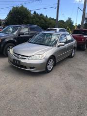 Used 2005 Honda Civic 4dr LX-G Auto for sale in Guelph, ON