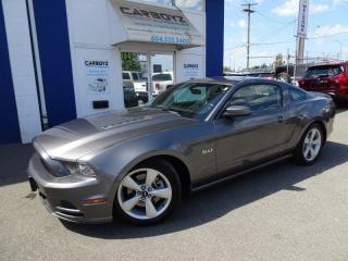 Used 2014 Ford Mustang GT Coupe, 420HP 5.0L V8, 6Speed Manual, BC Vehicle for sale in Langley, BC