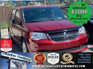 Used 2014 Dodge Grand Caravan CVP* 7 SEATER/Rear Air with Heat/Only 49,834 km for sale in Winnipeg, MB