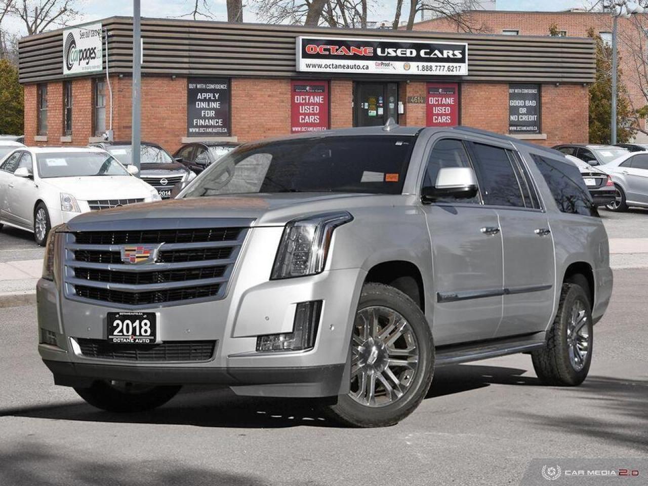 Used 2018 Cadillac Escalade ESV Standard 4WD for sale in Scarborough, ON