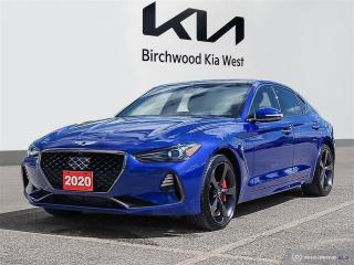 Used 2020 Genesis G70 3.3T Sport Clearance | Low Finance Rates for sale in Winnipeg, MB