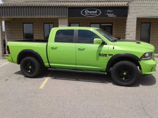 <p>2017 Dodge Ram 1500 Sport. Check out this Truck with Many Accessories and Extras  ,approx  $10000.00 worth .KNN Filter, 20KMC Wheels ,Wheel Flares, Rear Posi, with front and rear upgraded 3.91 gear ratio.for Great Pulling Power or on the Trails. If you are looking for Something Out of the Ordinary !!  Look No Further  !!!!. This is it... Interested Please Call Us .</p>
