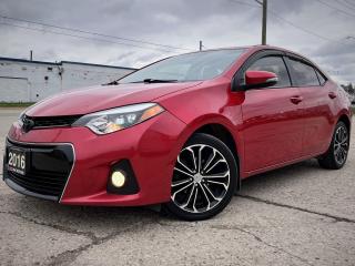 Used 2016 Toyota Corolla S Auto.Camera.Moonroof.HeatedSeats.LowKms for sale in Kitchener, ON
