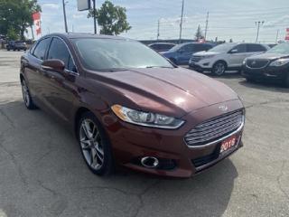 Used 2016 Ford Fusion AWD Titanium LEATHER ROOF NAV WE FINANCE ALL CREDI for sale in London, ON