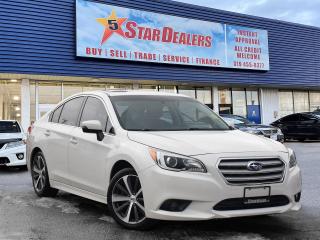 Used 2015 Subaru Legacy AWD LEATHER SUNROOF H-SEATS WE FINANCE ALL CREDIT for sale in London, ON