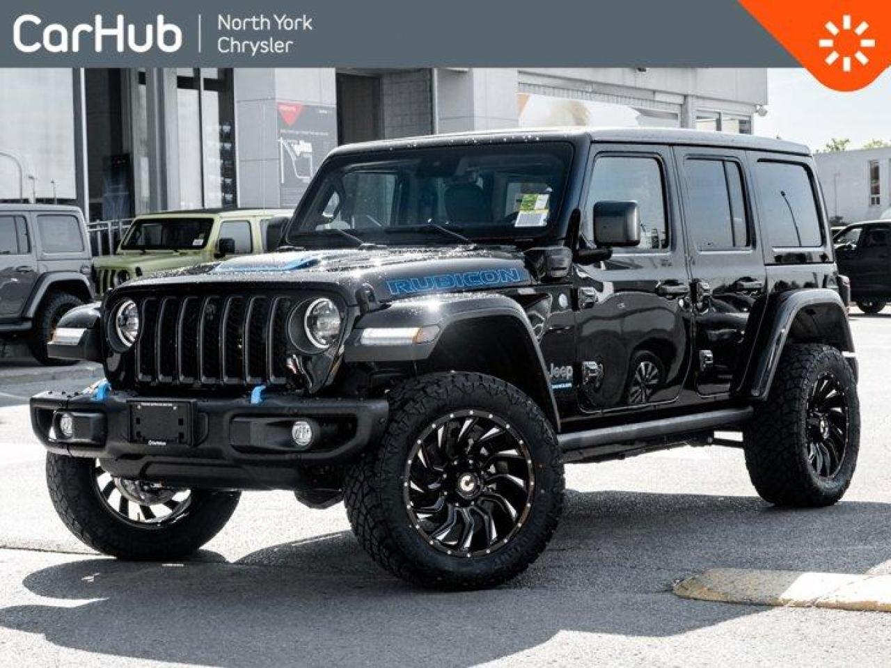 New 2023 Jeep Wrangler 4xe Rubicon 4 Door LEDs Skyroof Adv Safety Heated Leather for sale in Thornhill, ON