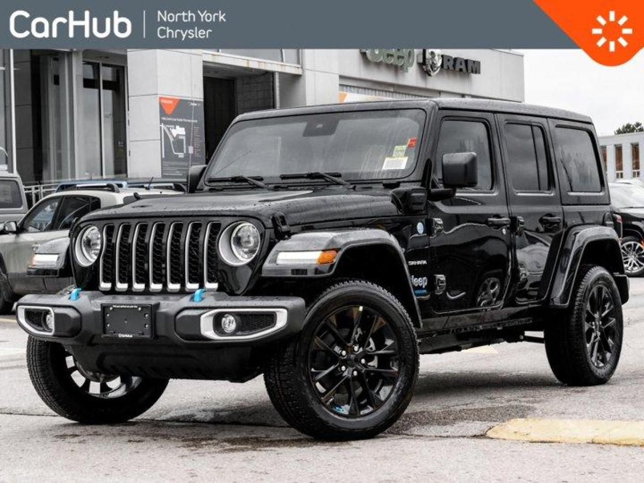 New 2023 Jeep Wrangler 4xe Sahara 4 Door LEDs Skyroof Adv Safety Heated Leather Nav for sale in Thornhill, ON