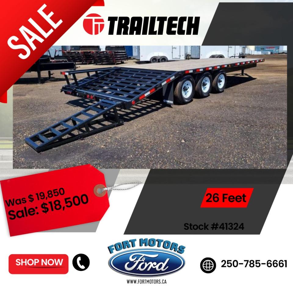 <p>Looking for a rugged and reliable construction trailer to tackle your next project? Look no further than the brand new 2022 TRAILTECH H370-20 BUMPER, available now at Fort Motors! This black construction trailer is built to withstand the toughest conditions, with a durable design and ample cargo space. Whether youre hauling heavy equipment, materials, or tools, the H370-20 BUMPER has you covered.</p>
<p>This new TRAILTECH model is packed with features designed to make your work easier and more efficient.  Here are five highlights:</p>
<ul>
<li><strong>Unmatched Durability:</strong>  The H370-20 BUMPER is built with heavy-duty materials and construction, ensuring it can handle even the most demanding jobs.</li>
<li><strong>Ample Cargo Space:</strong>  With its generous cargo capacity, youll have plenty of room to transport all your equipment and materials.</li>
<li><strong>Easy Loading and Unloading:</strong>  The H370-20 BUMPER features a user-friendly design that makes loading and unloading a breeze.</li>
<li><strong>Secure Transport:</strong>  Rest assured that your cargo is safe and secure with the H370-20 BUMPERs robust construction and secure tie-down points.</li>
<li><strong>Versatile Applications:</strong>  This trailer is perfect for a wide range of construction projects, from small renovations to large-scale developments.</li>
</ul>
<p>Visit Fort Motors today to see the new 2022 TRAILTECH H370-20 BUMPER in person and experience its exceptional quality and performance firsthand.</p>
<p><em>Powered by AutoIntelligence™ AI</em></p>
