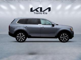 2022 Kia Telluride SX AWD, 291hp 3.8L 6-cylinder engine, 8-speed automatic transmission, all wheel drive, air cooled front seats, front parking sensors, blind view monitor, Harmon Kardon premium surround sound, 360-degree camera, dual sunroof, leather seating, forward collision avoidance, lane follow assist, driver attention alert, high beam assist, electric child locks, safe exit assist system, blind spot collision avoidance, rear-cross traffic avoidance assist, rear-view monitor, rear parking sensors, immobilizer, smart cruise control, GPS navigation, UVO intelligence/ Kia Connect, bluetooth, smart key with push button start, wireless phone charger, 12V power outlet, smart power liftgate, power driver and passenger seats, heated front seats, heated steering wheel, 110V inverter, tri-zone auto climate control, 20 inch alloy wheels and so much more!  Contact our Pre-Owned sales department to find out more and book your appointment today.



ASK ABOUT OUR COMPLIMENTARY ON-SITE PROFESSIONAL APPRAISAL SERVICES. WE ACCEPT ALL MAKE AND MODEL TRADE IN VEHICLES. JUST WANT TO SELL YOUR CAR? WE BUY EVERYTHING! DO YOU HAVE BAD CREDIT, BRUISED CREDIT, CONSUMER PROPOSAL, BANKRUPTCY, NO CREDIT? NO PROBLEM! We have one of the highest approval rates due to our team of highly experienced financial service specialists! Come and receive a free, no-obligation consultation to discuss our highly successful credit rebuilding program!



Youll get a transparent vehicle purchase experience with No hidden fees, just HST and licensing. PRICE BASED ON FINANCING ONLY. Youll enjoy a negotiation-free experience, saving time and effort because our vehicles are priced to market.



This vehicle has been fully inspected by our Kia trained technician and is in outstanding condition.



Trento Motors proudly serving all over Ontario since 1959 and we are one of the most TRUSTED dealerships in Toronto. We are serving in North York, Toronto, Etobicoke, Mississauga, Vaughan, Woodbridge, Richmond Hill, Thornhill, Markham, Scarborough, Brampton, Bolton, Newmarket, Aurora, Oakville, Burlington, Hamilton, Milton, Guelph, Kitchener, Waterloo, Cambridge, Georgetown, Ajax, Whitby, Oshawa, Guelph, Kitchener, Waterloo, Cambridge, Georgetown, Goderich, Owen Sound, Collingwood, Wasaga Beach, Barrie and the rest of the Greater Toronto Area (GTA Peel, York and Durham)
