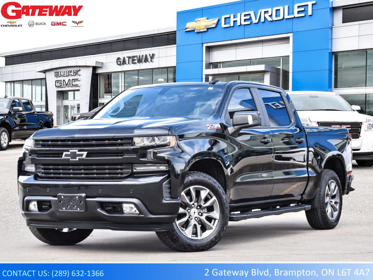 Used 2019 Chevrolet Silverado 1500 RST / 4X4 / REAR CAMERA / CREW CAB / BLIND ZONE for sale in Brampton, ON