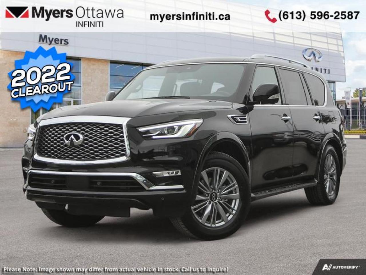 New 2022 Infiniti QX80 ProACTIVE 7-Passenger  - Sunroof for sale in Ottawa, ON