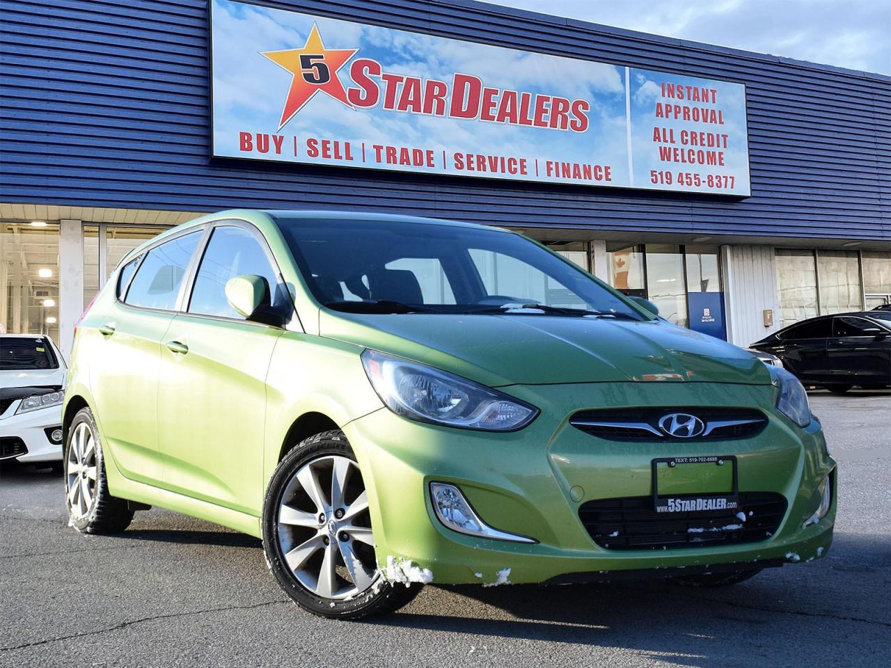 Used 2013 Hyundai Accent ONE OWNER  SUNROOF LOADED! WE FINANCE ALL CREDIT! for sale in London, ON