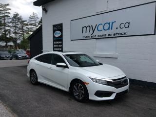 Used 2017 Honda Civic EX APPLE CAR PLAY!! SUNROOF. HEATED SEATS. BACKUP CAM for sale in Kingston, ON