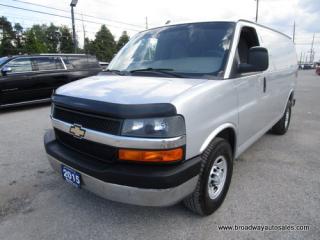 Used 2015 Chevrolet Express 1-TON CARGO-MOVING 2 PASSENGER 6.0L - V8.. TOW SUPPORT.. SLIDING PASSENGER DOOR.. SHORTY.. AIR CONDITIONING.. AUX INPUT.. for sale in Bradford, ON