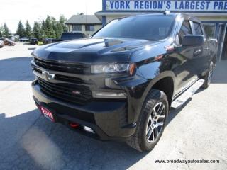 Used 2019 Chevrolet Silverado 1500 LOADED LT-TRAIL-BOSS-RST-Z71-MODEL 5 PASSENGER 5.3L - V8.. 4X4.. CREW-CAB.. SHORTY.. LEATHER.. HEATED SEATS.. BACK-UP CAMERA.. BLUETOOTH SYSTEM.. for sale in Bradford, ON