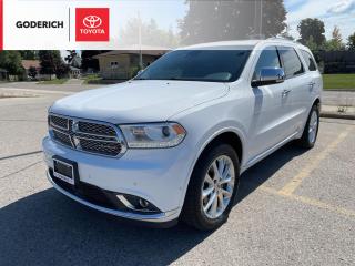Used 2019 Dodge Durango Citadel for sale in Goderich, ON