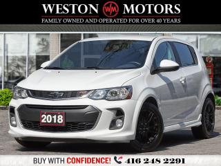 Used 2018 Chevrolet Sonic *RS PKG*HEATED SEATS*REV CAM!!* CLEAN CARFAX!!** for sale in Toronto, ON