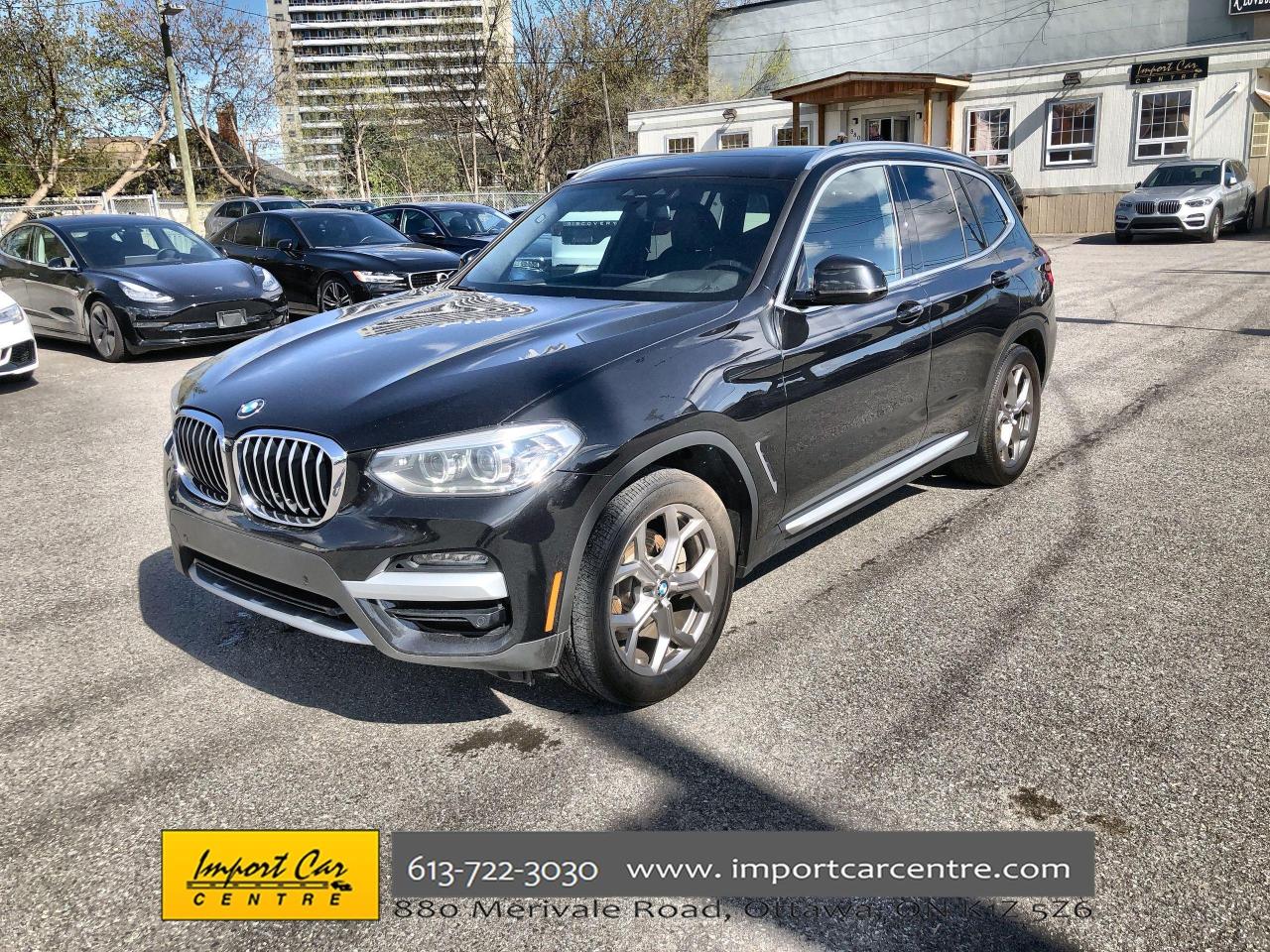 Used 2020 BMW X3 xDrive30i HUD  PANO ROOF  NAVI  BLIS  BACKUP CAM for sale in Ottawa, ON
