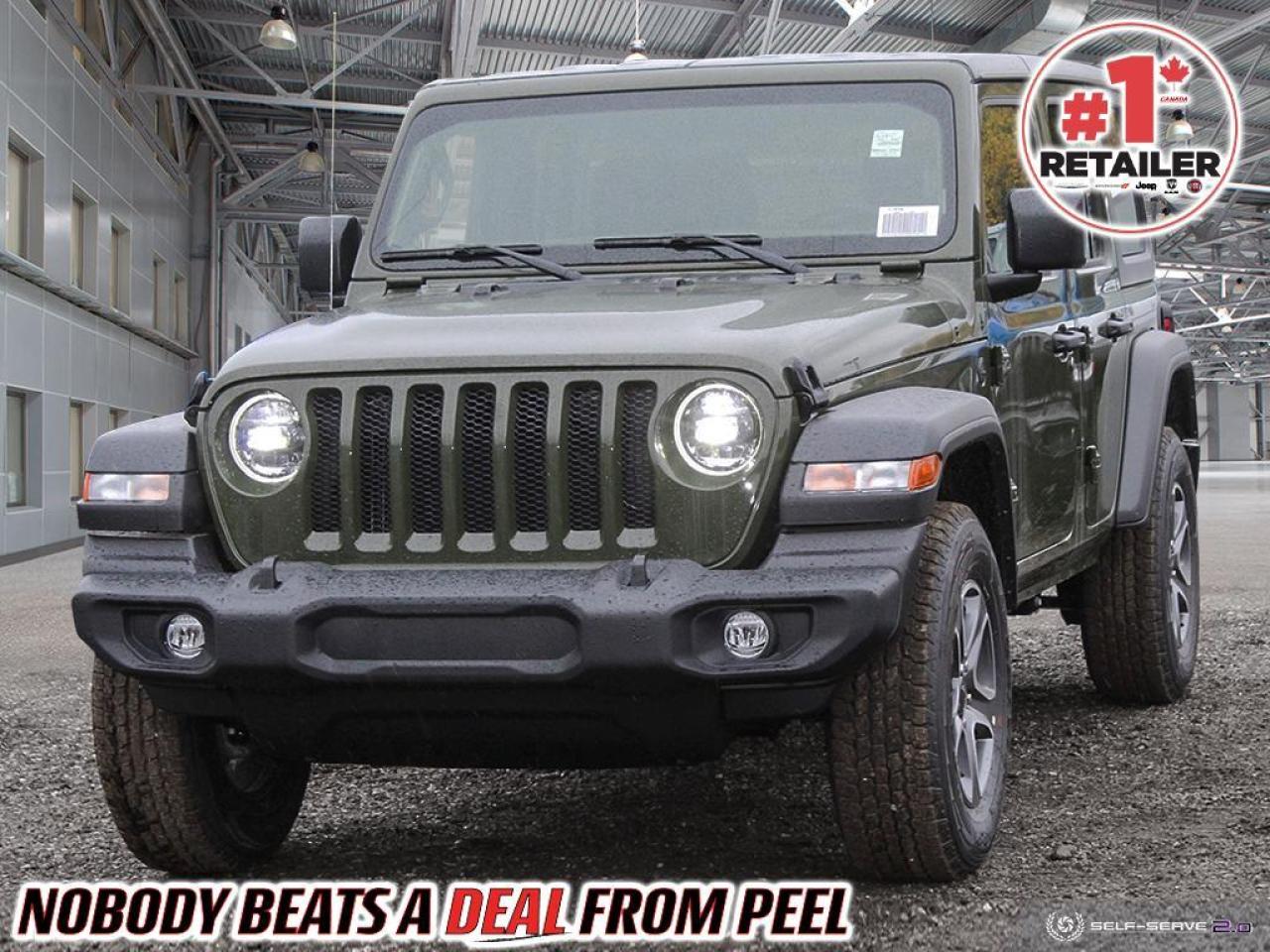 New 2023 Jeep Wrangler 4-Door Sport S for sale in Mississauga, ON
