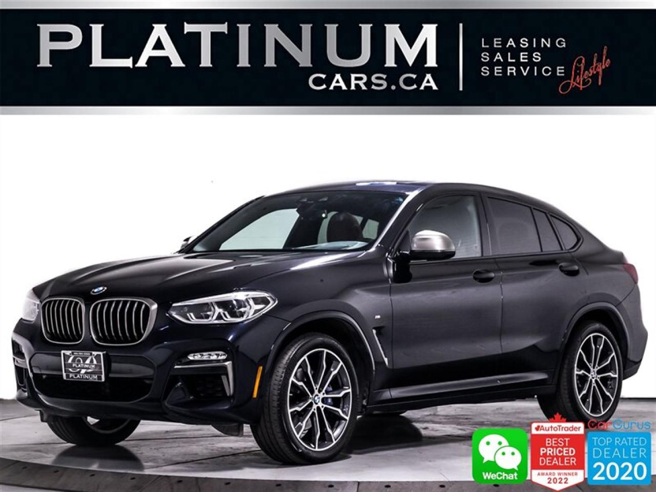 Used 2019 BMW X4 M40i, PREMIUM PKG, M SPORT, HUD, HARMAN KARDON for sale in Toronto, ON