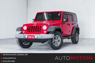 Used 2016 Jeep Wrangler Unlimited Rubicon for sale in Chatham, ON