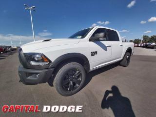 This Ram 1500 Classic delivers a Regular Unleaded V-6 3.6 L engine powering this Automatic transmission. WHEELS: 20 X 9 SEMI-GLOSS BLACK ALUMINUM (STD), UTILITY GROUP -inc: LED Fog Lamps, TRANSMISSION: 8-SPEED AUTOMATIC (STD).* This Ram 1500 Classic Features the Following Options *TECHNOLOGY PACKAGE I -inc: Push-Button Start, Remote Proximity Keyless Entry, Body-Colour Door Handles, QUICK ORDER PACKAGE 29F WARLOCK -inc: Engine: 3.6L Pentastar VVT V6, Transmission: 8-Speed Automatic, Black Powder-Coated Rear Bumper, Black RAMs Head Tailgate Badge, Black 4x4 Badge, B-Pillar Black-Out, Semi-Gloss Black Wheel Centre Hub, Bi-Function Halogen Projector Headlamps, Raised Ride Height, Rear Heavy-Duty Shock Absorbers, Sport Tail Lamps, Black Exterior Badging, Black Powder-Coated Front Bumper, Warlock Package, Black Grille w/RAM Lettering, Black Headlamp Filler Panel, Dedicated Daytime Running Lights, Front Wheel Well Liners, Warlock Interior Accents, Black Wheel Flares , TIRES: P275/60R20 BSW ALL-SEASON (STD), REMOTE START & SECURITY ALARM GROUP -inc: Remote Start System, Security Alarm, MOPAR SPRAY-IN BEDLINER, MOPAR SPORT PERFORMANCE HOOD -inc: MOPAR Sport Performance Hood Decal, MOPAR FRONT & REAR ALL-WEATHER FLOOR MATS, LUXURY GROUP -inc: Auto-Dimming Rearview Mirror, Leather-Wrapped Steering Wheel, Exterior Mirrors w/Turn Signals, Rear Dome Lamp w/On/Off Switch, LED Bed Lighting, Steering Wheel-Mounted Audio Controls, Exterior Mirrors w/Courtesy Lamps, Glove Box Lamp, Auto-Dimming Exterior Driver Mirror, 7 Colour In-Cluster Display, Universal Garage Door Opener, Power Folding Exterior Mirrors, 2nd Row In-Floor Storage Bins, Black Power Fold Heated Mirrors w/Signals, Sun Visors w/Illuminated Vanity Mirrors, Overhead Console/Garage Door Opener, HEATED SEATS & WHEEL GROUP -inc: Heated Steering Wheel, Front Heated Seats, GVWR: 3,084 KGS (6,800 LBS) (STD).* Why Buy From Us? *Thank you for choosing Capital Dodge as your preferred dealership. We have been helping customers and families here in Ottawa for over 60 years. From our old location on Carling Avenue to our Brand New Dealership here in Kanata, at the Palladium AutoPark. If youre looking for the best price, best selection and best service, please come on in to Capital Dodge and our Friendly Staff will be happy to help you with all of your Driving Needs. You Always Save More at Ottawas Favourite Chrysler Store* Stop By Today *Treat yourself- stop by Capital Dodge Chrysler Jeep located at 2500 Palladium Dr Unit 1200, Kanata, ON K2V 1E2 to make this car yours today!