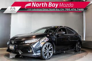 Used 2018 Honda Civic Sport Touring $500 FINANCE INCENTIVE - Manual Transmission  - Sunroof - Navigation - Heated Seats for sale in North Bay, ON