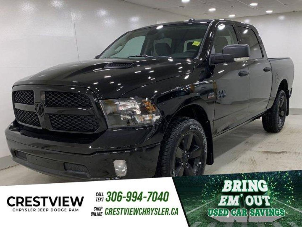 New 2022 RAM 1500 Classic SLT Crew Cab | Black Appearance Group | for sale in Regina, SK