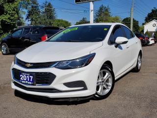 <p><span style=font-family: Segoe UI, sans-serif; font-size: 18px;>***LOW MILEAGE***GREAT CONDITION WHITE ON BLACK CHEVROLET SEDAN W/ EXCELLENT MILEAGE, EQUIPPED W/ THE VERY FUEL EFFICIENT 4 CYLINDER 1.4L ECOTECH TURBO ENGINE, LOADED W/ REAR-VIEW CAMERA, APPLE AND ANDROID CAR PLAY, TINTED WINDOWS, BLUETOOTH CONNECTION, ON-STAR ASSIST, POWER LOCKS/WINDOWS AND MIRRORS, KEYLESS/PROXIMITY ENTRY, PUSH BUTTON START, CRUISE CONTROL, AUTOMATIC HEADLIGHTS, AIR CONDITIONING, WARRANTIES AND MORE!*** FREE RUST-PROOF PACKAGE FOR A LIMITED TIME ONLY *** This vehicle comes certified with all-in pricing excluding HST tax and licensing. Also included is a complimentary 36 days complete coverage safety and powertrain warranty, and one year limited powertrain warranty. Please visit our website at www.bossauto.ca today!</span></p>