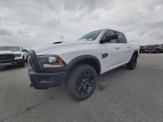 This Ram 1500 Classic delivers a Regular Unleaded V-6 3.6 L engine powering this Automatic transmission. WHEELS: 20 X 9 SEMI-GLOSS BLACK ALUMINUM (STD), UTILITY GROUP -inc: LED Fog Lamps, TRANSMISSION: 8-SPEED AUTOMATIC (STD).*This Ram 1500 Classic Comes Equipped with These Options *TECHNOLOGY PACKAGE I -inc: Push-Button Start, Remote Proximity Keyless Entry, Body-Colour Door Handles, QUICK ORDER PACKAGE 29F WARLOCK -inc: Engine: 3.6L Pentastar VVT V6, Transmission: 8-Speed Automatic, Black Powder-Coated Rear Bumper, Black RAMs Head Tailgate Badge, Black 4x4 Badge, B-Pillar Black-Out, Semi-Gloss Black Wheel Centre Hub, Bi-Function Halogen Projector Headlamps, Raised Ride Height, Rear Heavy-Duty Shock Absorbers, Sport Tail Lamps, Black Exterior Badging, Black Powder-Coated Front Bumper, Warlock Package, Black Grille w/RAM Lettering, Black Headlamp Filler Panel, Dedicated Daytime Running Lights, Front Wheel Well Liners, Warlock Interior Accents, Black Wheel Flares , TIRES: P275/60R20 BSW ALL-SEASON (STD), REMOTE START & SECURITY ALARM GROUP -inc: Remote Start System, Security Alarm, MOPAR SPRAY-IN BEDLINER, MOPAR SPORT PERFORMANCE HOOD -inc: MOPAR Sport Performance Hood Decal, MOPAR FRONT & REAR ALL-WEATHER FLOOR MATS, LUXURY GROUP -inc: Auto-Dimming Rearview Mirror, Leather-Wrapped Steering Wheel, Exterior Mirrors w/Turn Signals, Rear Dome Lamp w/On/Off Switch, LED Bed Lighting, Steering Wheel-Mounted Audio Controls, Exterior Mirrors w/Courtesy Lamps, Glove Box Lamp, Auto-Dimming Exterior Driver Mirror, 7 Colour In-Cluster Display, Universal Garage Door Opener, Power Folding Exterior Mirrors, 2nd Row In-Floor Storage Bins, Black Power Fold Heated Mirrors w/Signals, Sun Visors w/Illuminated Vanity Mirrors, Overhead Console/Garage Door Opener, HEATED SEATS & WHEEL GROUP -inc: Heated Steering Wheel, Front Heated Seats, GVWR: 3,084 KGS (6,800 LBS) (STD).* Why Buy From Us? *Thank you for choosing Capital Dodge as your preferred dealership. We have been helping customers and families here in Ottawa for over 60 years. From our old location on Carling Avenue to our Brand New Dealership here in Kanata, at the Palladium AutoPark. If youre looking for the best price, best selection and best service, please come on in to Capital Dodge and our Friendly Staff will be happy to help you with all of your Driving Needs. You Always Save More at Ottawas Favourite Chrysler Store* Stop By Today *Live a little- stop by Capital Dodge Chrysler Jeep located at 2500 Palladium Dr Unit 1200, Kanata, ON K2V 1E2 to make this car yours today!
