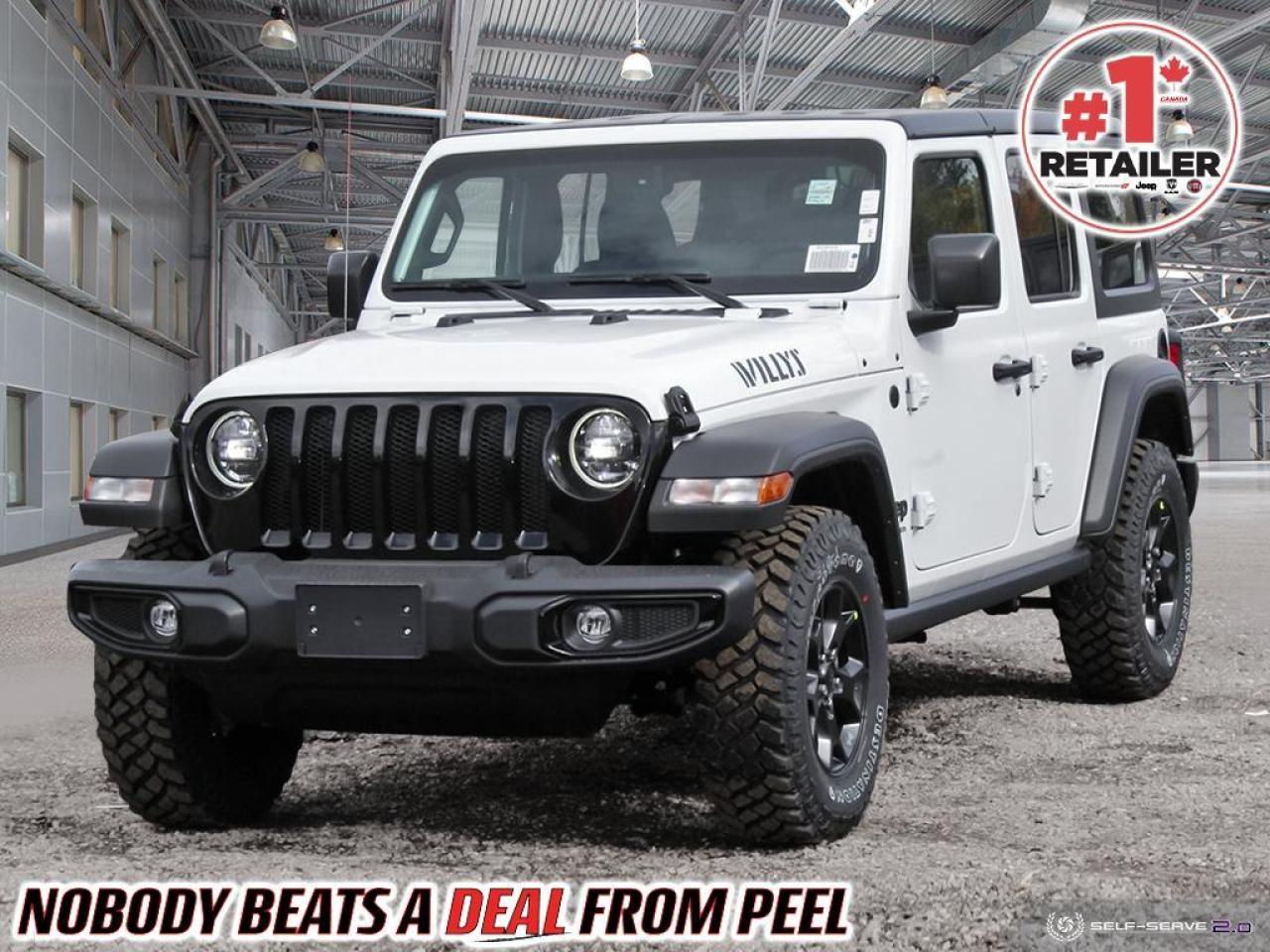 New 2023 Jeep Wrangler 4-Door Willys for sale in Mississauga, ON