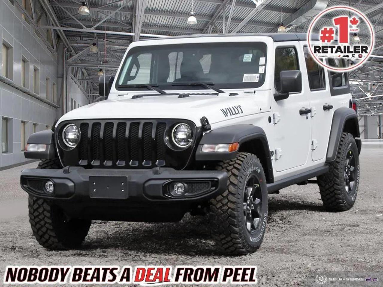 New 2023 Jeep Wrangler 4-Door Willys for sale in Mississauga, ON