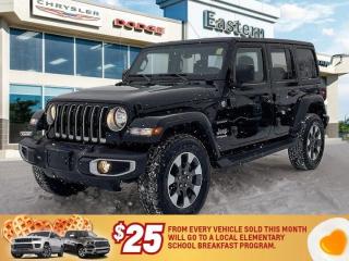 New 2022 Jeep Wrangler Unlimited Sahara | No Accidents | 1 Owner | for sale in Winnipeg, MB