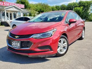 <p><span style=font-family: Segoe UI, sans-serif; font-size: 18px;>GREAT CONDITION METALLIC RED ON BLACK CHEVROLET SEDAN W/ GOOD MILEAGE, EQUIPPED W/ THE VERY FUEL EFFICIENT 4 CYLINDER 1.4L ECOTECH TURBO ENGINE, LOADED W/ REAR-VIEW CAMERA, APPLE AND ANDROID CAR PLAY, TINTED WINDOWS, BLUETOOTH CONNECTION, ON-STAR ASSIST, POWER LOCKS/WINDOWS AND MIRRORS, KEYLESS/PROXIMITY ENTRY, PUSH BUTTON START, CRUISE CONTROL, AUTOMATIC HEADLIGHTS, AIR CONDITIONING, WARRANTIES AND MORE! This vehicle comes certified with all-in pricing excluding HST tax and licensing. Also included is a complimentary 36 days complete coverage safety and powertrain warranty, and one year limited powertrain warranty. Please visit our website at www.bossauto.ca today!</span></p>