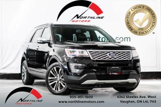 Used 2017 Ford Explorer Platinum/6-PASS/ PANO/ NAV/ CAM/ SONY/ NO ACCIDENT for sale in Vaughan, ON
