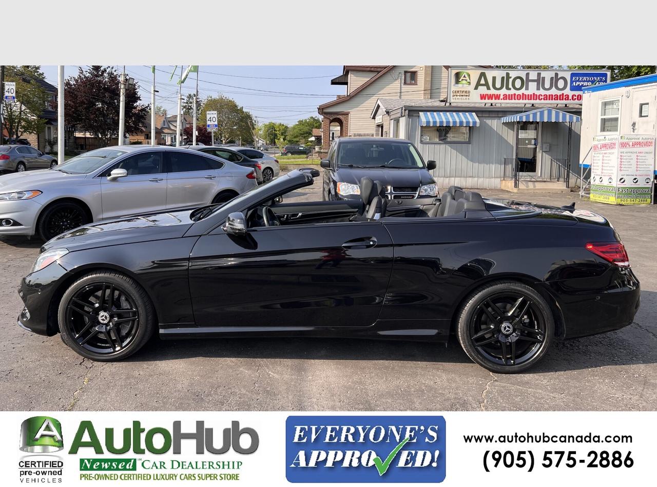 2016 Mercedes-Benz E-Class E550 Cabriolet with Drive Assist and 360 camera-Full Car wraped PPF! Photo